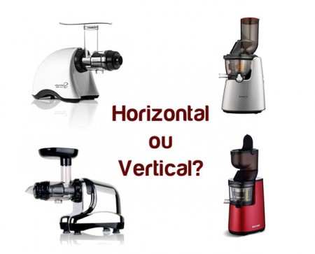 Extracteur de jus horizontal ou vertical